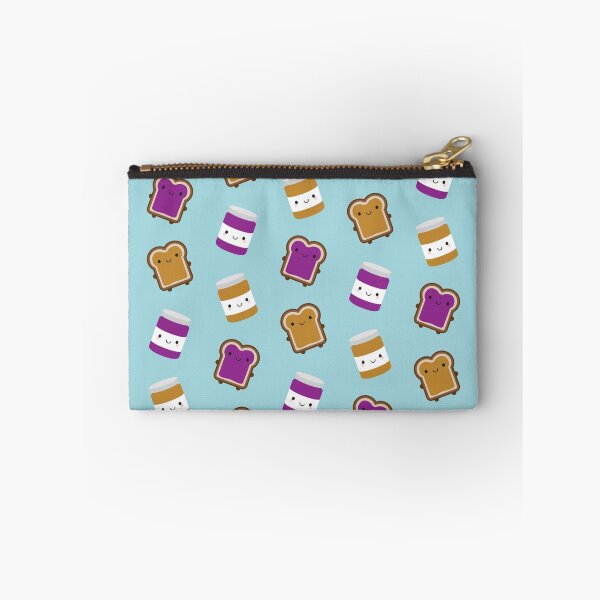 Item preview, Kawaii Peanut Butter & Jelly Sandwich Couple designed and sold by marcelinesmith.