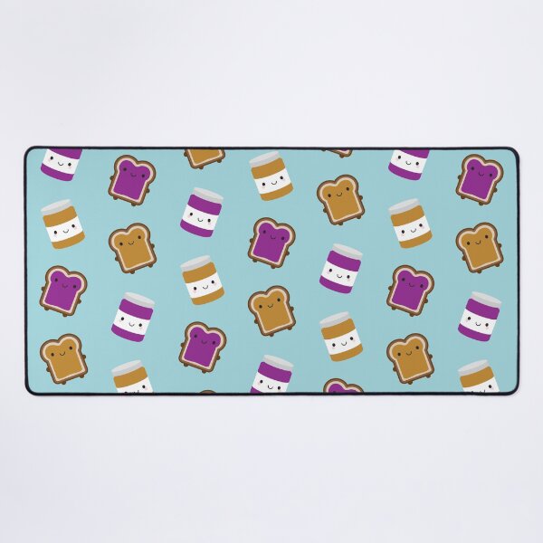 Item preview, Kawaii Peanut Butter & Jelly Sandwich Couple designed and sold by marcelinesmith.