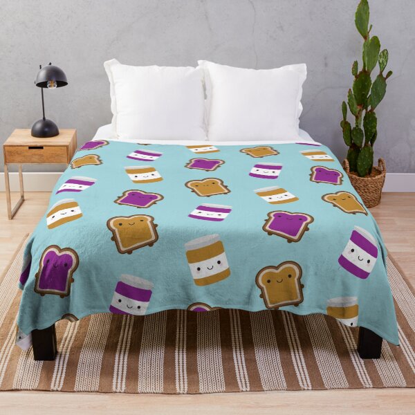 Item preview, Kawaii Peanut Butter & Jelly Sandwich Couple designed and sold by marcelinesmith.