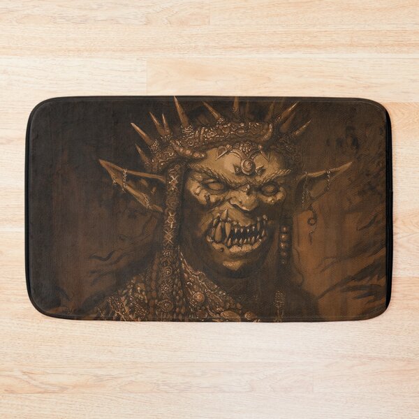 Item preview, King of the Orcs painting designed and sold by Vintage Designs +.