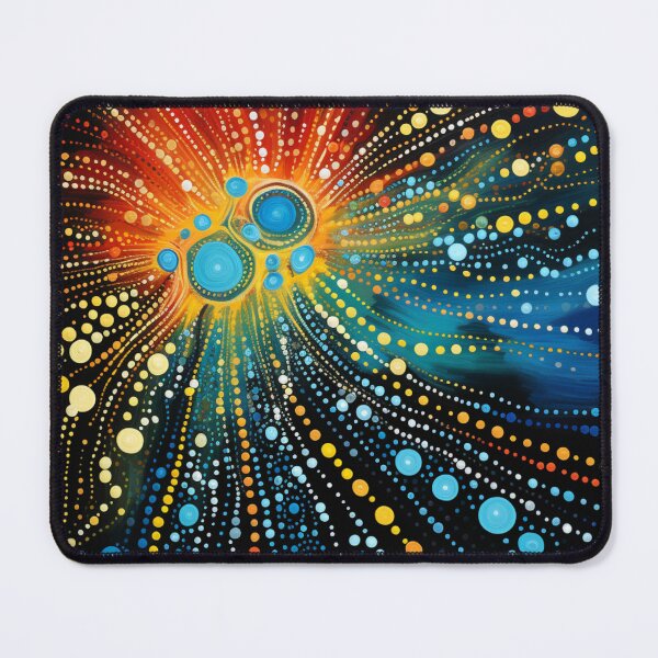 Item preview, Aboriginal Inspired Dot Art - Rise From The North designed and sold by GrinGalore.