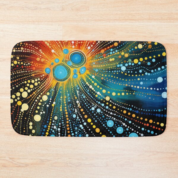 Item preview, Aboriginal Inspired Dot Art - Rise From The North designed and sold by GrinGalore.