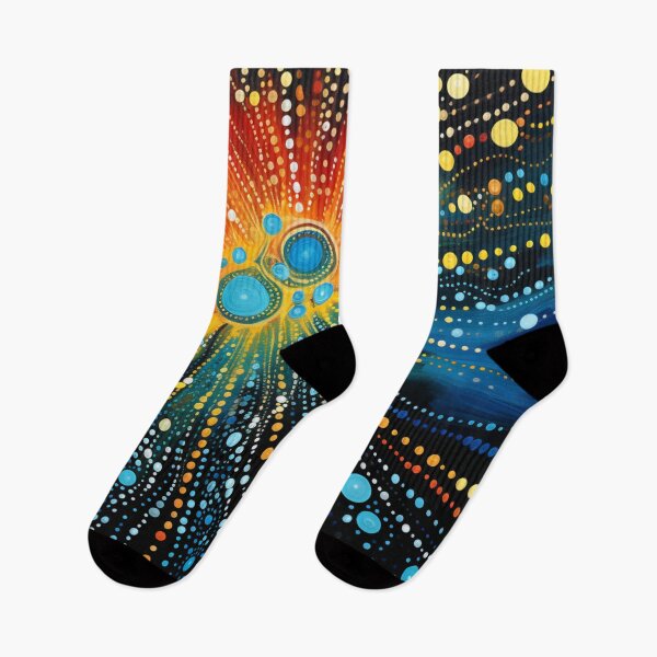 Item preview, Aboriginal Inspired Dot Art - Rise From The North designed and sold by GrinGalore.