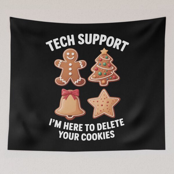 Item preview, Tech Support I'm Here To Delete Your Cookies Christmas designed and sold by papertaless.