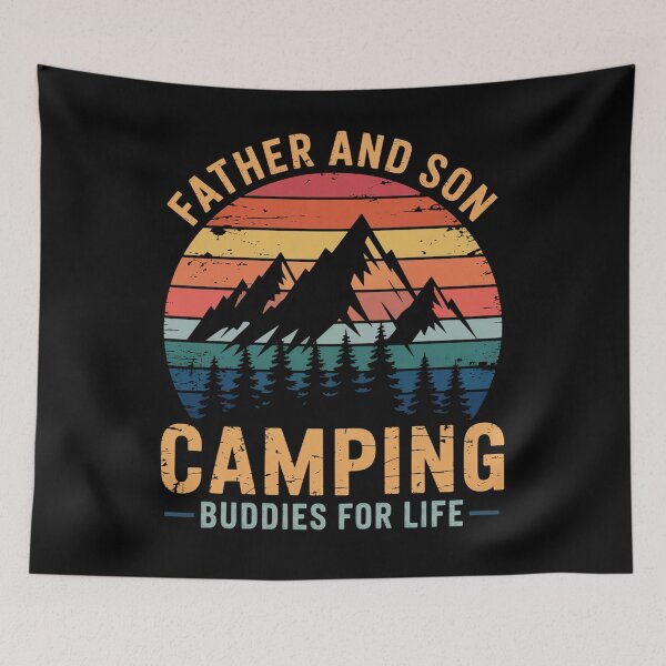 Item preview, Father And Son Camping Buddies For Life designed and sold by Patricsselin.