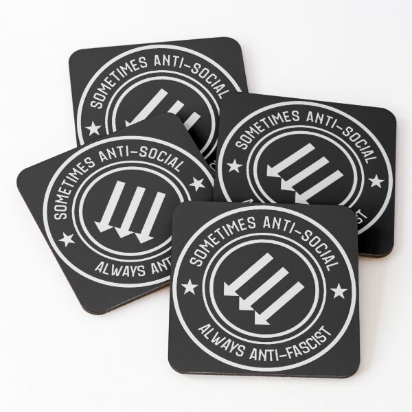 Item preview, Anti Fascist - Sometimes Antisocial Always Anti Fascist designed and sold by valeriemartin44.
