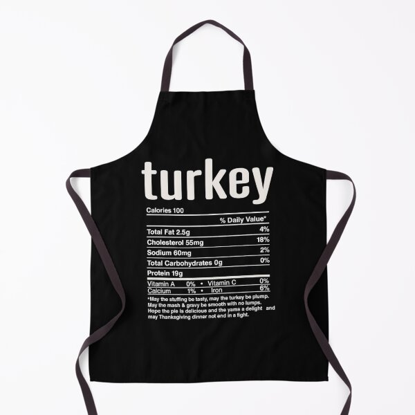 Item preview, Thanksgiving Christmas Turkey Nutritional designed and sold by Formatage.