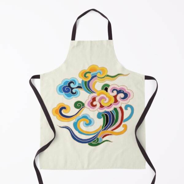 Item preview, Auspicious New Year Cloud—Vibrant Chinese Blessings in Colorful Embellished Weave designed and sold by SugarCore.
