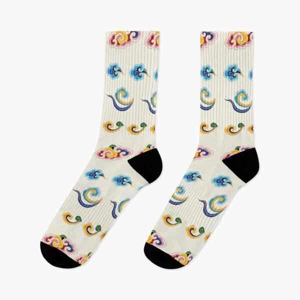 Item preview, Auspicious New Year Cloud—Vibrant Chinese Blessings in Colorful Embellished Weave designed and sold by SugarCore.