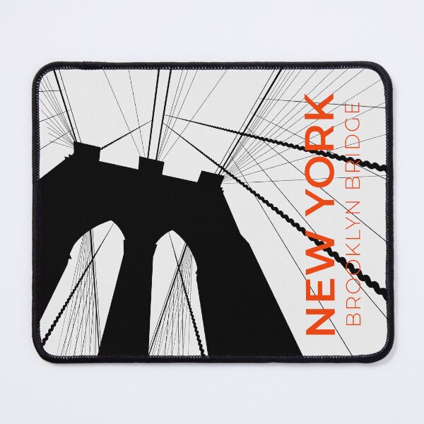 Artikelvorschau, New York Brooklyn Bridge Architecture (Minimalist) entworfen und verkauft von Rapaz Designs.