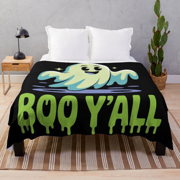 Item preview, Boo Y’all – Friendly Neon Ghost designed and sold by VividTrails.