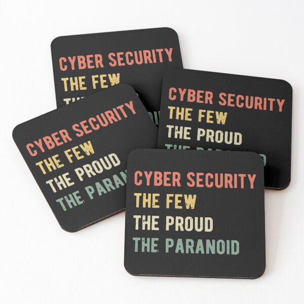 Item preview, Cyber Security - The Few Proud Paranoid I designed and sold by Lemon Pepper.