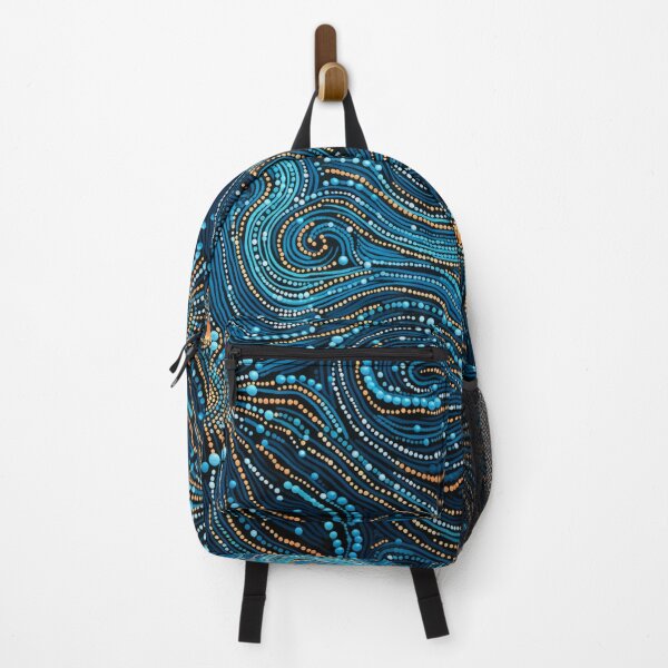 Item preview, Aboriginal Inspired Dot Art - Flower Oceanarium designed and sold by GrinGalore.