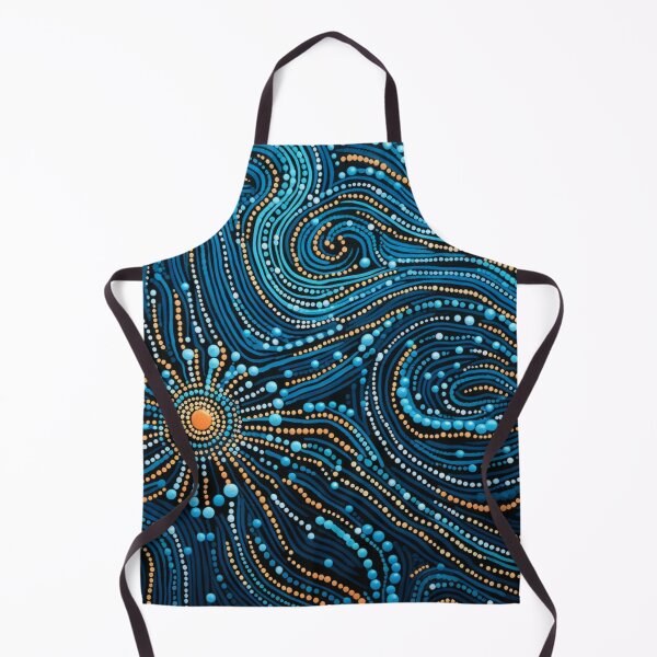 Item preview, Aboriginal Inspired Dot Art - Flower Oceanarium designed and sold by GrinGalore.