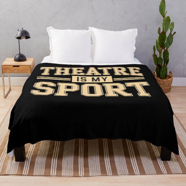 Item preview, Theatre Is My Sport Theatre Quote designed and sold by papertaless.