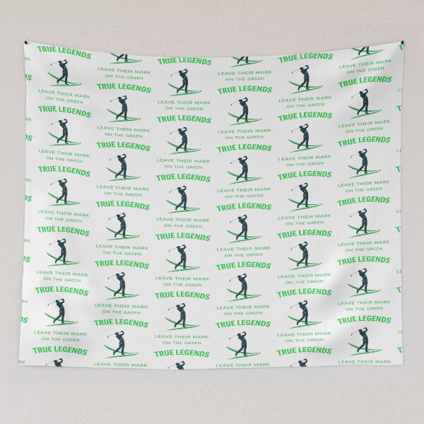 Item preview, Legends of the Green – Stylish Golf Silhouette Design designed and sold by CMdigit.
