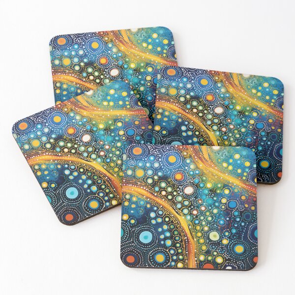 Item preview, Aboriginal Inspired Dot Art - With Hot Water designed and sold by GrinGalore.