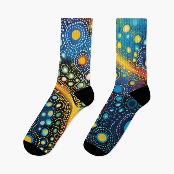 Item preview, Aboriginal Inspired Dot Art - With Hot Water designed and sold by GrinGalore.