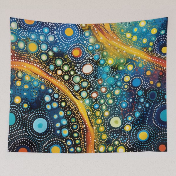 Item preview, Aboriginal Inspired Dot Art - With Hot Water designed and sold by GrinGalore.