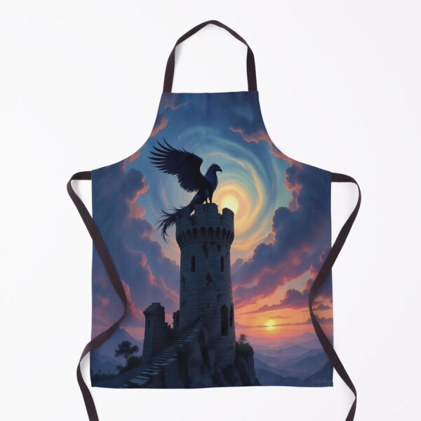 Item preview, Above the Clouds – A mystical guardian between Castle Dreams and Cosmic Light designed and sold by FotoworldEdel.
