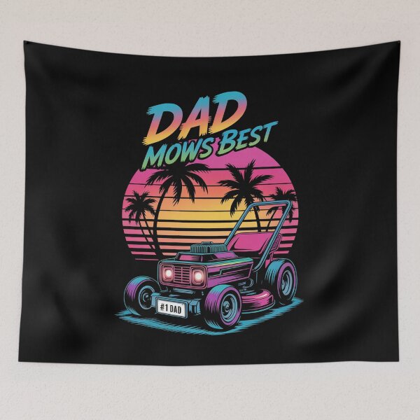 Item preview, Father Mows Best Fathers Day designed and sold by Patricsselin.