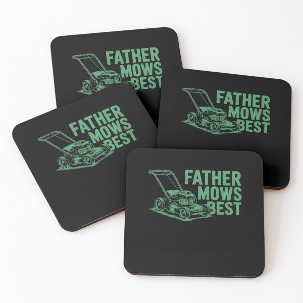 Item preview, Father Mows Best Fathers Day designed and sold by Patricsselin.