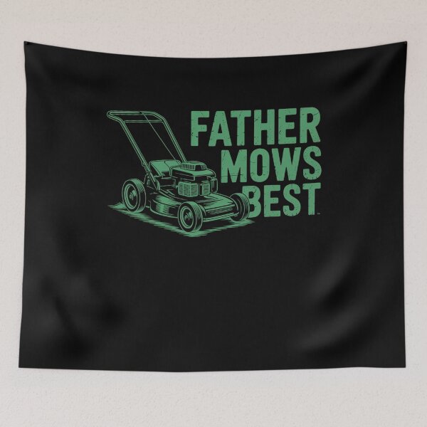 Item preview, Father Mows Best Fathers Day designed and sold by Patricsselin.