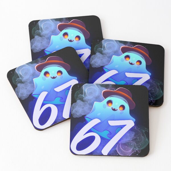 Item preview, 67 Halloween ghost. Six seven ,halloween gift designed and sold by DekoTeka.