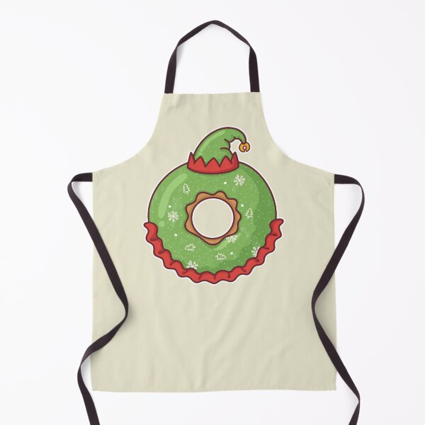 Item preview, Cute Elf Donut | Christmas Holiday Dessert Art designed and sold by BGMeYou.