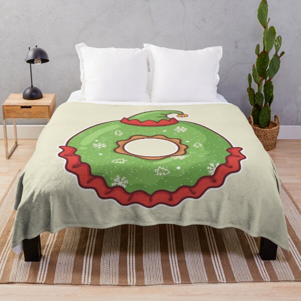 Item preview, Cute Elf Donut | Christmas Holiday Dessert Art designed and sold by BGMeYou.