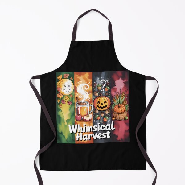 Artikelvorschau, Whimsical Harvest: Herbstliches T-Shirt-Design mit saisonalen Elementen entworfen und verkauft von FestivityFinds.