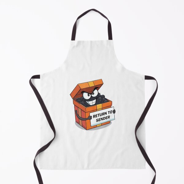 Item preview, Charcoal gift with funny Return to Sender sign designed and sold by StormArte.