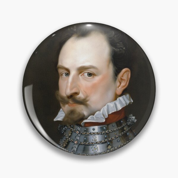 Item preview, Vintage Renaissance era painting of Royal Gentleman in Ruff collar designed and sold by Vintage Designs +.