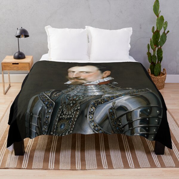 Item preview, Vintage Renaissance era painting of Royal Gentleman in Ruff collar designed and sold by Vintage Designs +.