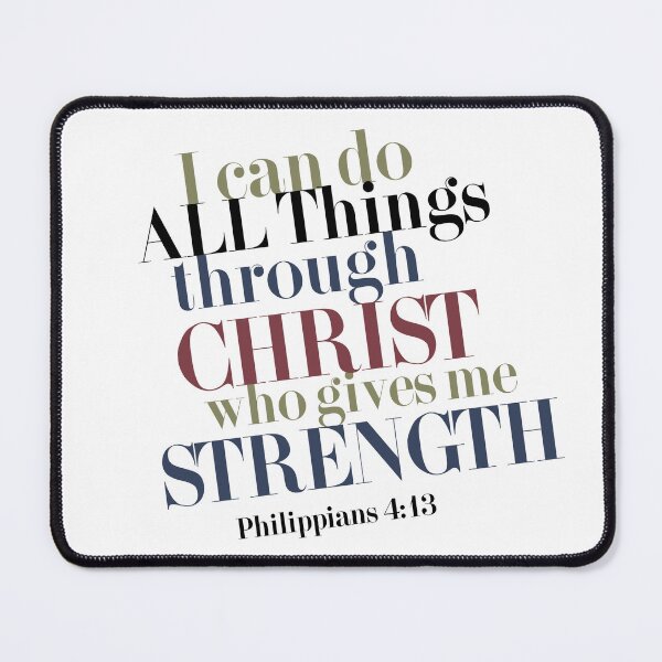 Item preview, I can do all things through Christ designed and sold by Alethea Avan-Nomayo.