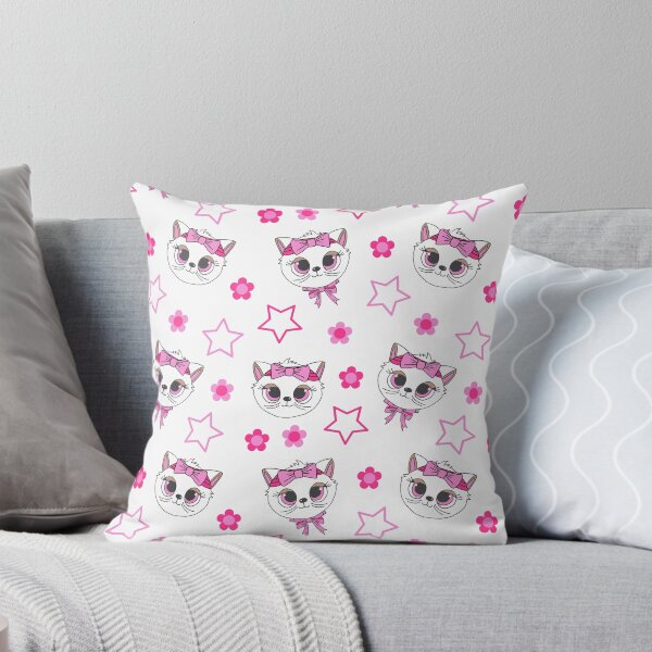 Item preview, Cute Kawaii White Cats Pattern designed and sold by HotHibiscus.