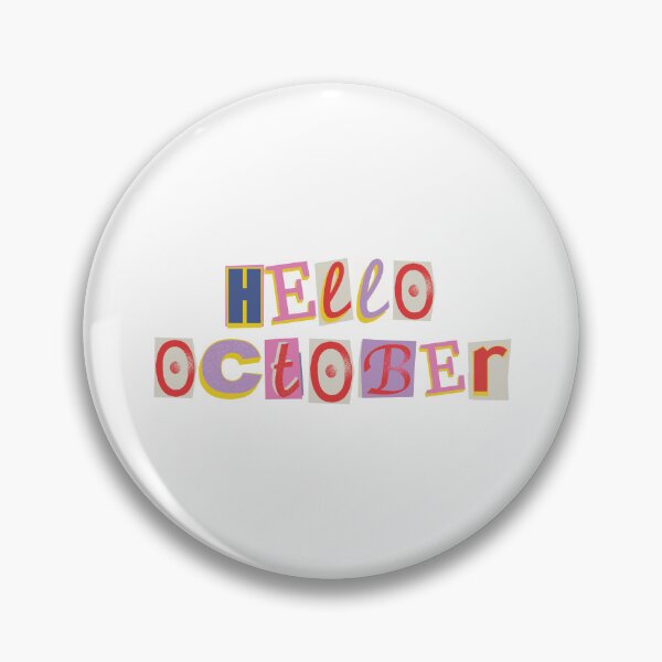 Item preview, Hello October designed and sold by Jesil Dacay.