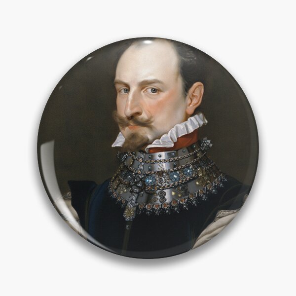 Item preview,  Vintage Renaissance era painting of Royal Gentleman in Ruff collar designed and sold by Vintage Designs +.