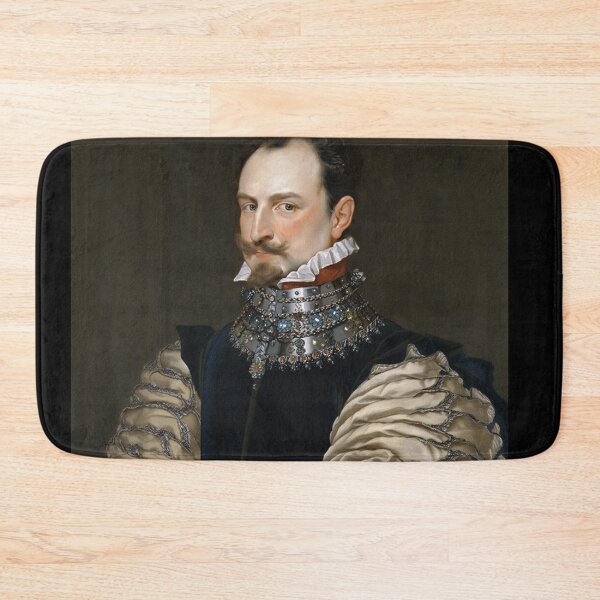 Item preview,  Vintage Renaissance era painting of Royal Gentleman in Ruff collar designed and sold by Vintage Designs +.