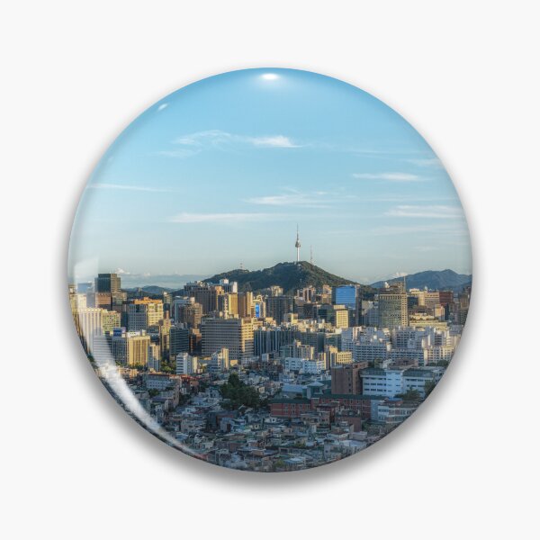 Item preview, Sunset over Seoul South Korea designed and sold by aaronchoi.