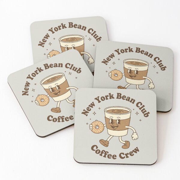 Item preview, New York Bean Club – Coffee Crew Donut Walk designed and sold by Studio Bootleg.