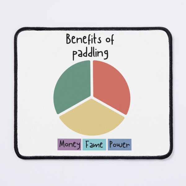 Item preview, Benefits of paddling 2 designed and sold by Rainbow Flame.