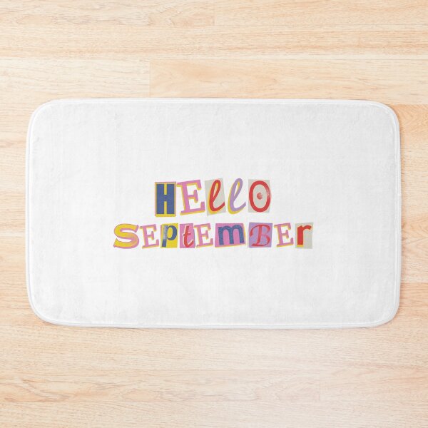 Item preview, Hello September designed and sold by Jesil Dacay.