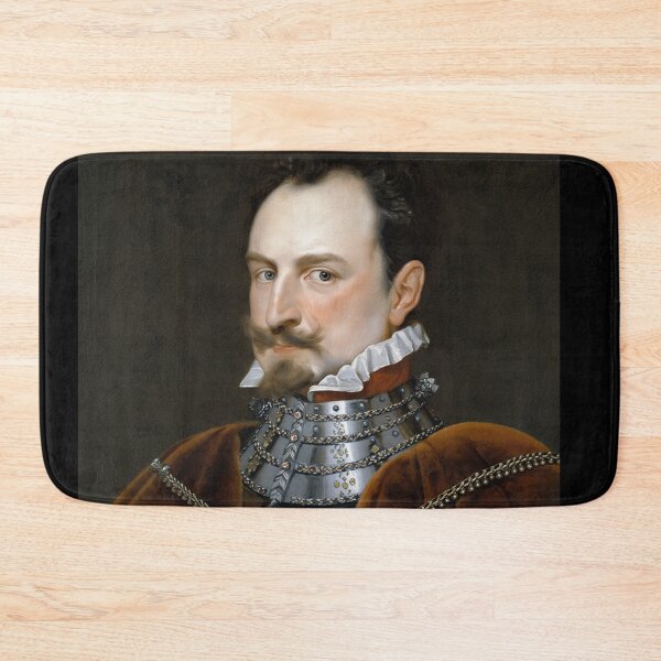 Item preview, Vintage Renaissance era painting of Royal Gentleman in Ruff collar designed and sold by Vintage Designs +.