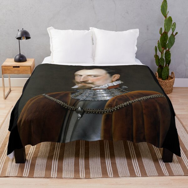 Item preview, Vintage Renaissance era painting of Royal Gentleman in Ruff collar designed and sold by Vintage Designs +.