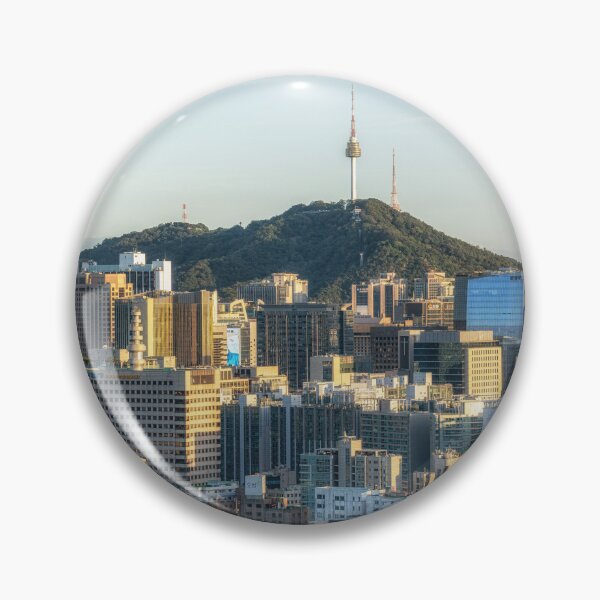 Item preview, Sunset over Seoul South Korea designed and sold by aaronchoi.