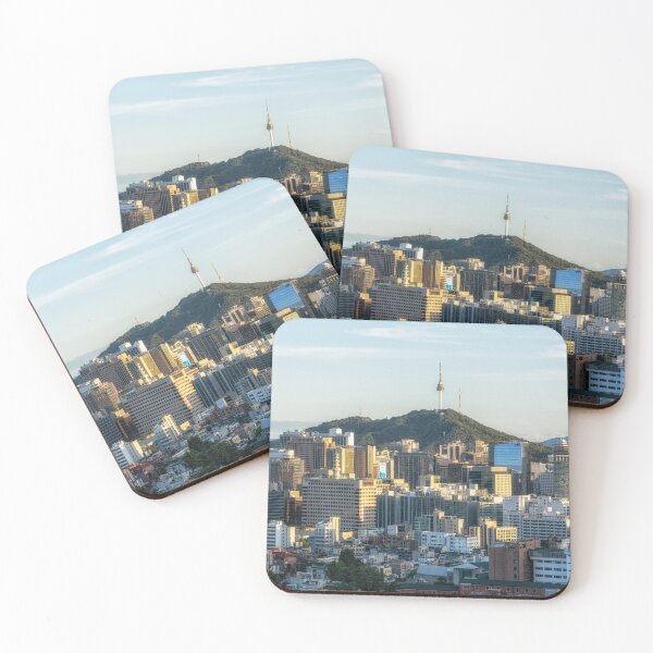 Item preview, Sunset over Seoul South Korea designed and sold by aaronchoi.