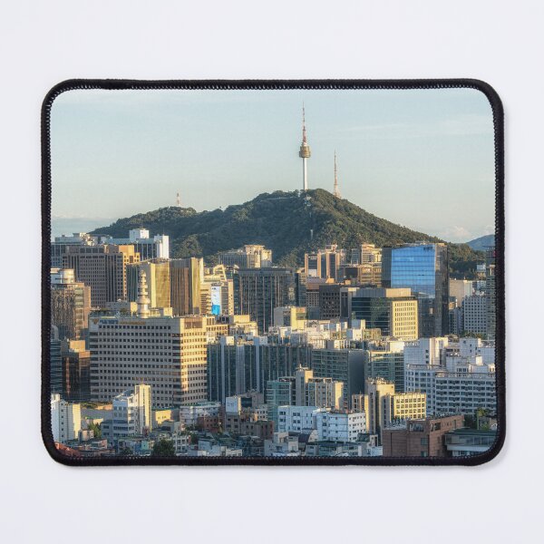 Item preview, Sunset over Seoul South Korea designed and sold by aaronchoi.