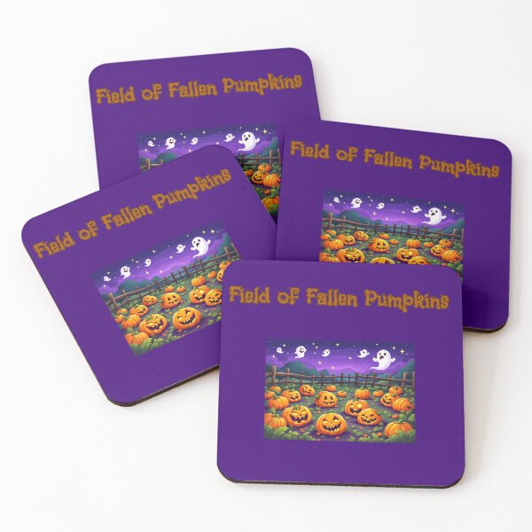 Item preview, Field of Fallen Pumpkins designed and sold by Adrianzebrowski.
