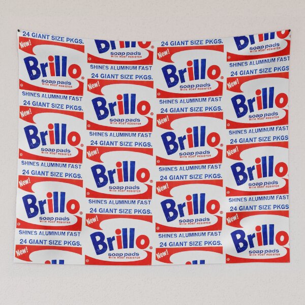 Aperçu de l'œuvre Brillo Boxes – Hommage Pop Art à Andy Warhol créée et vendue par LeGrizou.